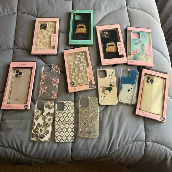 kate spade Accessories - Kate spade iPhone 12 Pro Max case lot
